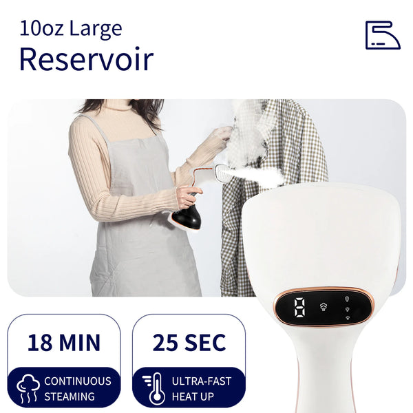 Quick-Heat Clothes Steamer